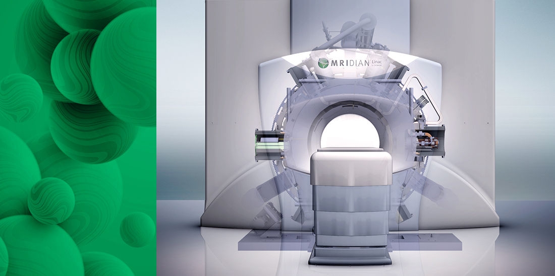 enfermera probando la tecnología MRIdian MR Linac contra el cáncer